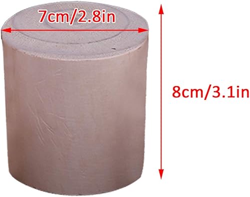 Miniatura 10 de Patas cilíndricas de madera maciza de pino para gabinete, patas de soporte para mesa de café, patas de sofá, patas de cama, 23 tamaños, para mesa de