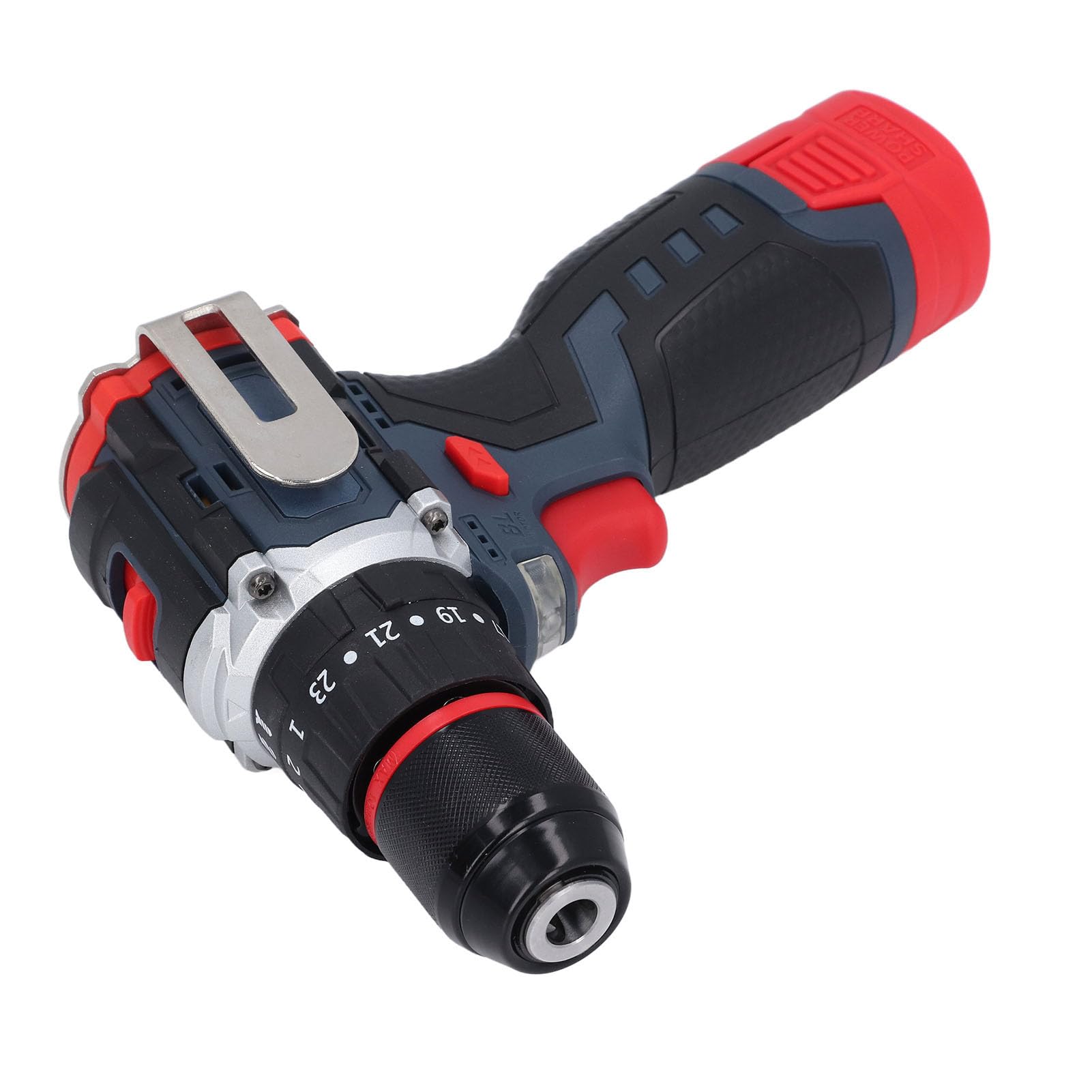 18V Electric Drill Tool Kit Set, Cordless Pure Copper Screwdriver, Brushless Motor Battery Powered Drill Set with Storage Box for Wood Metal Ceramic Drilling (US Plug)