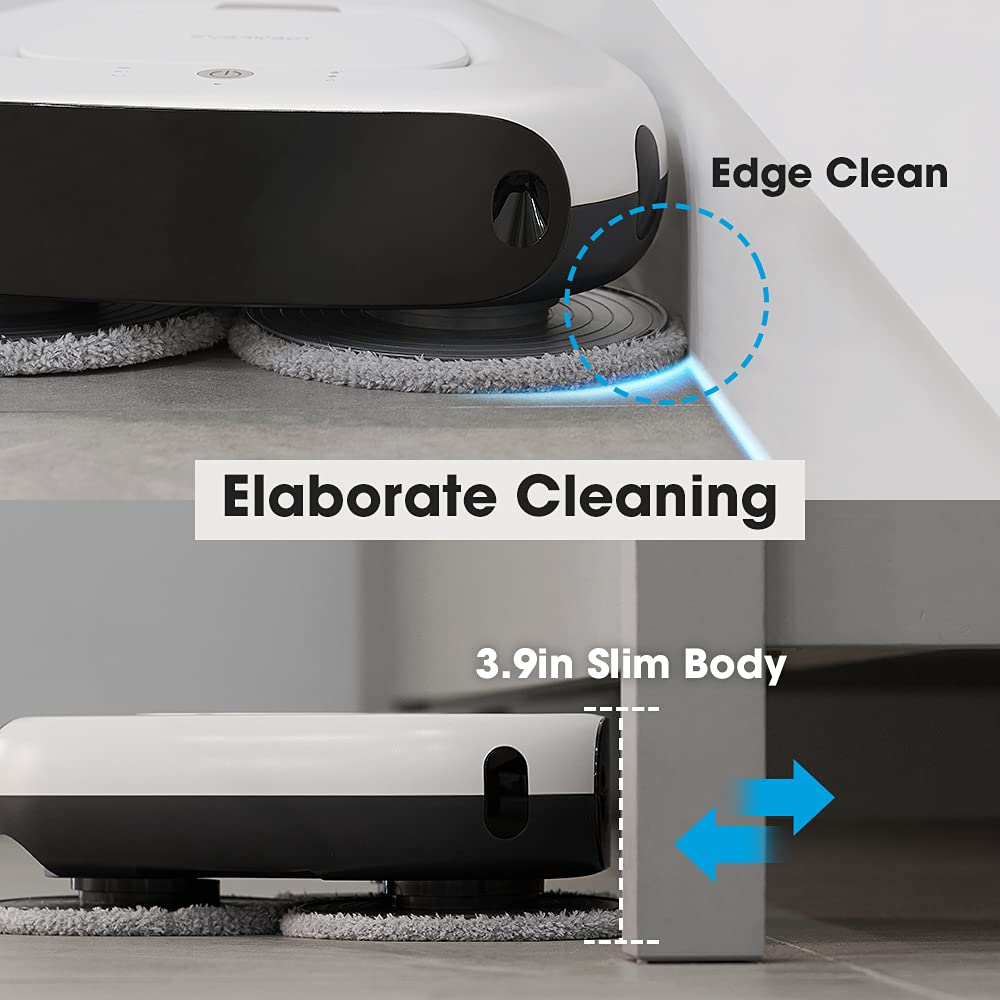 EVERYBOT ThreeSpin, HeavyDuty Wet Mopping Robot for Hard Floor Care