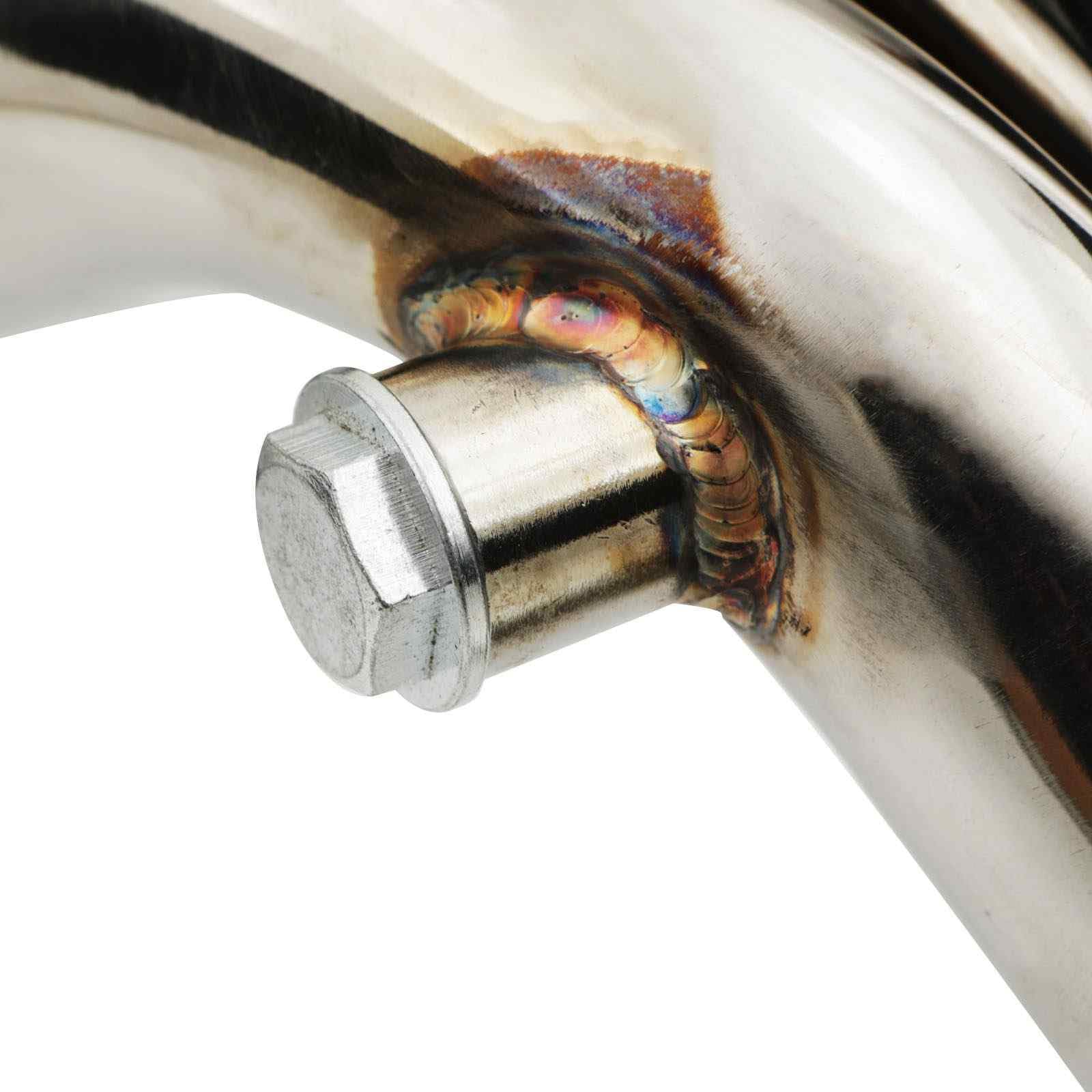 Collettore di scarico De Cat da 5,7 cm compatibile con Suzuki Swift Sport 1.6 ZC31S 2005-2010 modelli in acciaio inox Decat tubo di scarico di ricambio