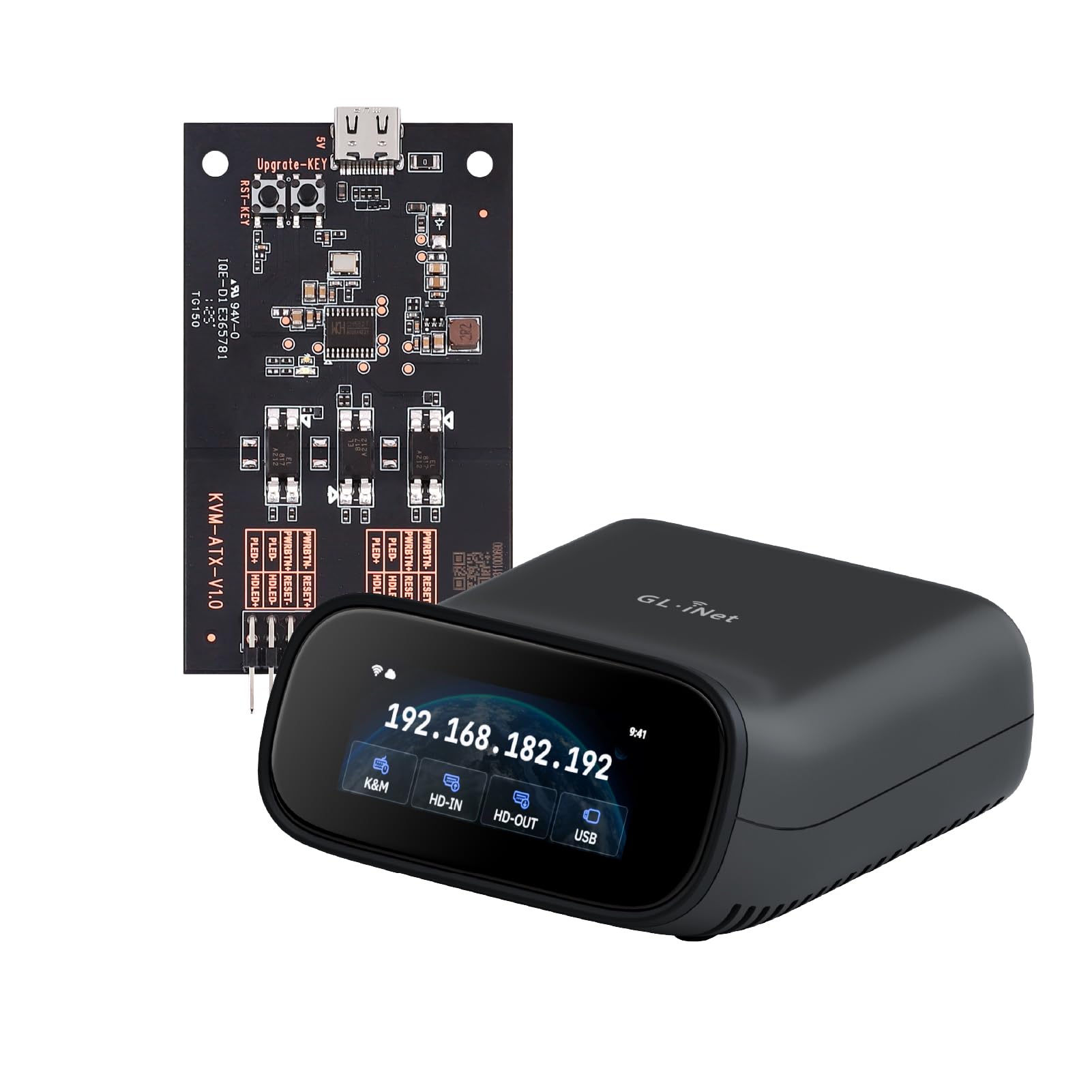 GL.iNet Comet Pro (GL-RM10) Remote KVM&ATX Remote PC Power Control Board
