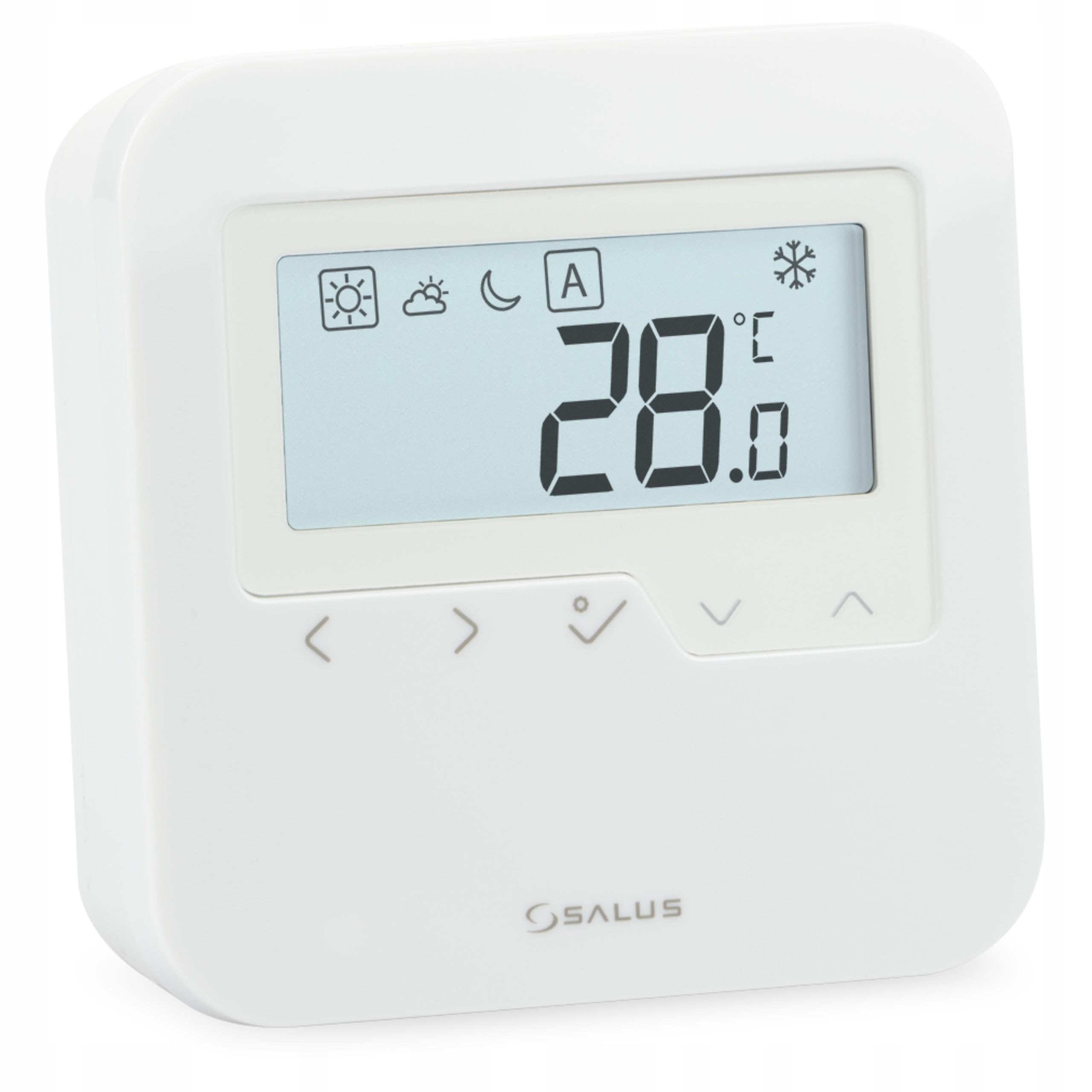 SALUS 117300 Steuerungen und Temperaturregler, Weiß