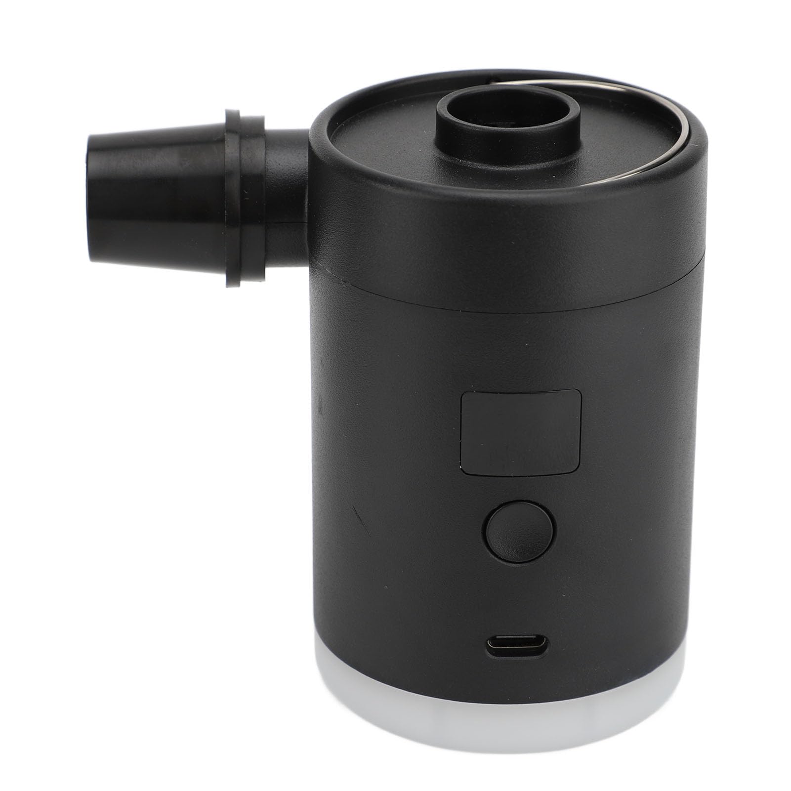 SUNGOOYUE Portable Mini Inflatable Pump with LED Display for Mattress, Rechargeable Electric Inflator Pump 4000MAh, Compact for Travel and Outdoor Activities (Black)