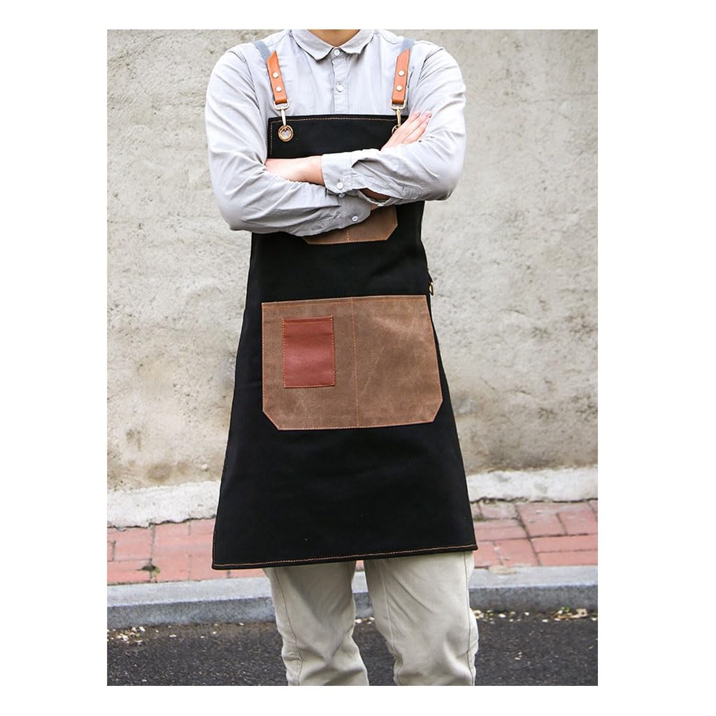 Grembiule da cuoco grembiule da barbiere personalizzato per uomini e donne ristorante barista tè al latte cottura manicure grembiule tuta grembiuli da cucina