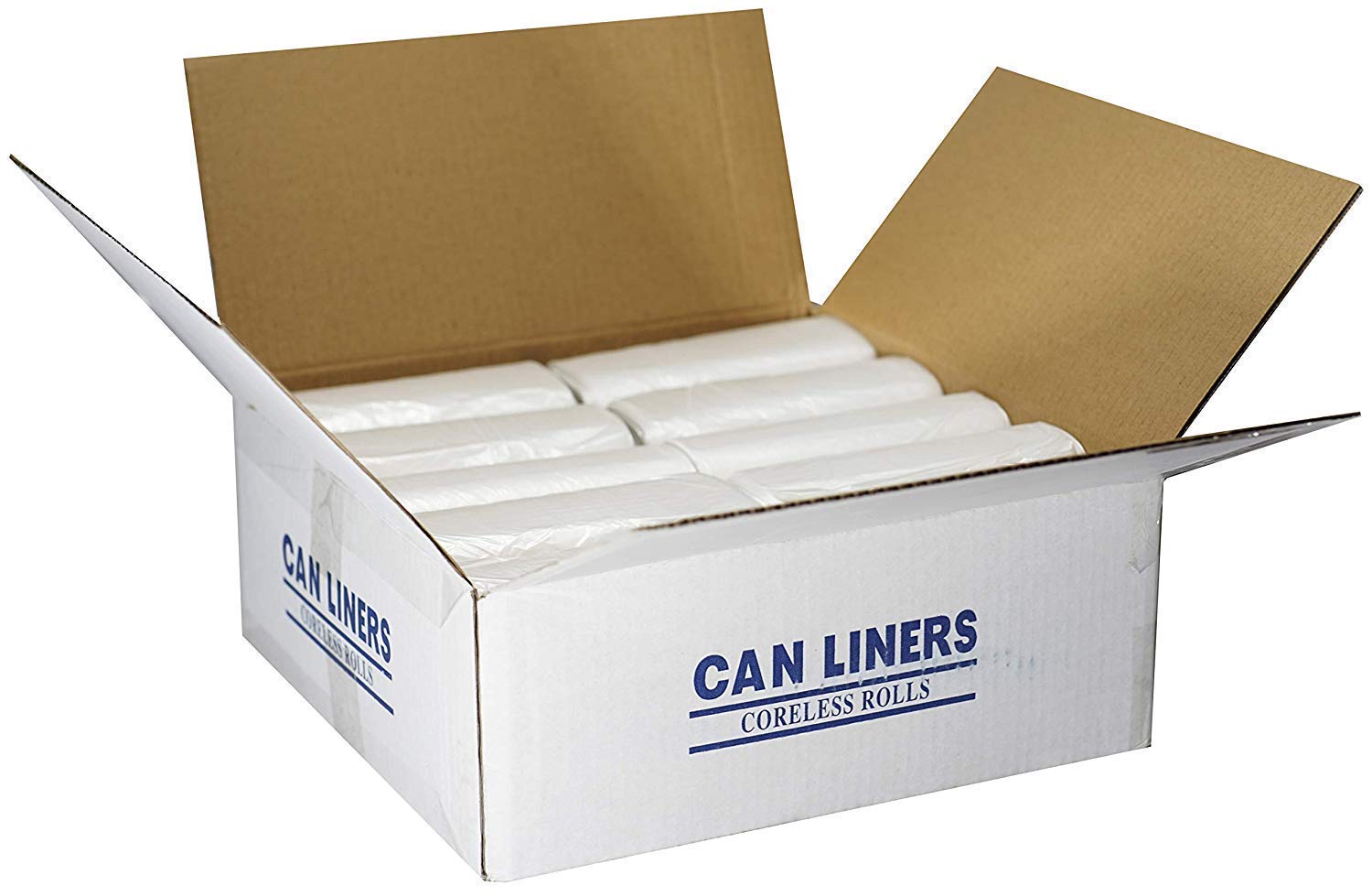 Reli. SuperValue Trash Bags 13 Gallon | 1000 Count | Tall Kitchen Garbage Bags Bulk - Clear | 13 Gallon Clear Trash Bags / Trash Can Liners for Garbage | Made for 12 Gal, 13 Gal, 16 Gal - Unscented