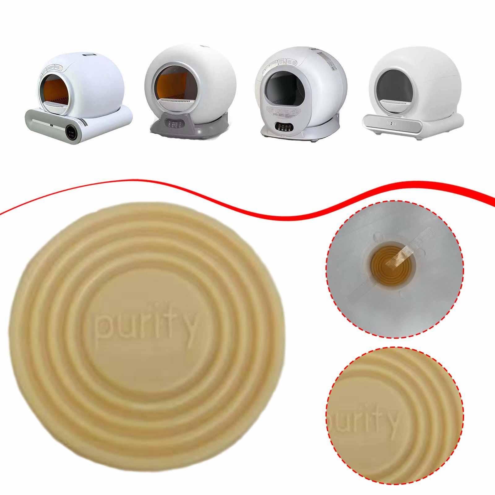 Sharplace Tapón de Goma para Caja de Arena para Gatos, Repuesto Portátil PJ039