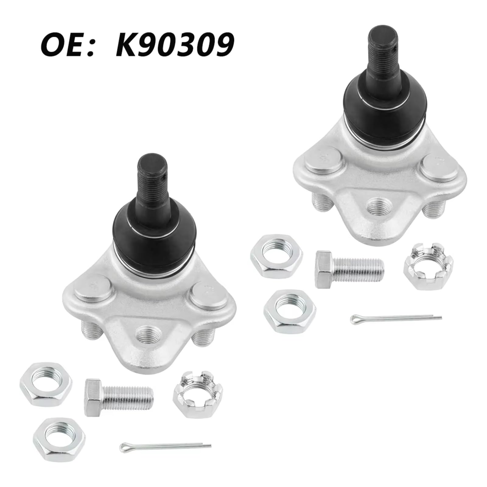 Kit Rótula Suspensión Juntas de rótula dirección compatible con Toyota para RAV4 2001-2005 para Prius 2003-2009 K90309 junta suspensión delantera inferior