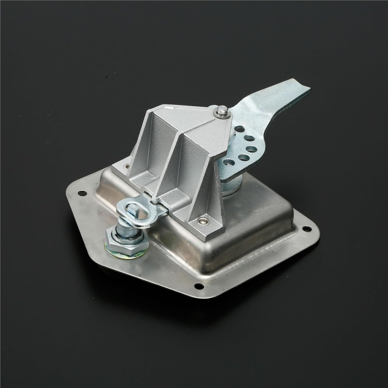 MS857 Rv Trailer Door Latch T-type Panel Lock Engineering Toolbox Folding T Handle Lock 1Pcs