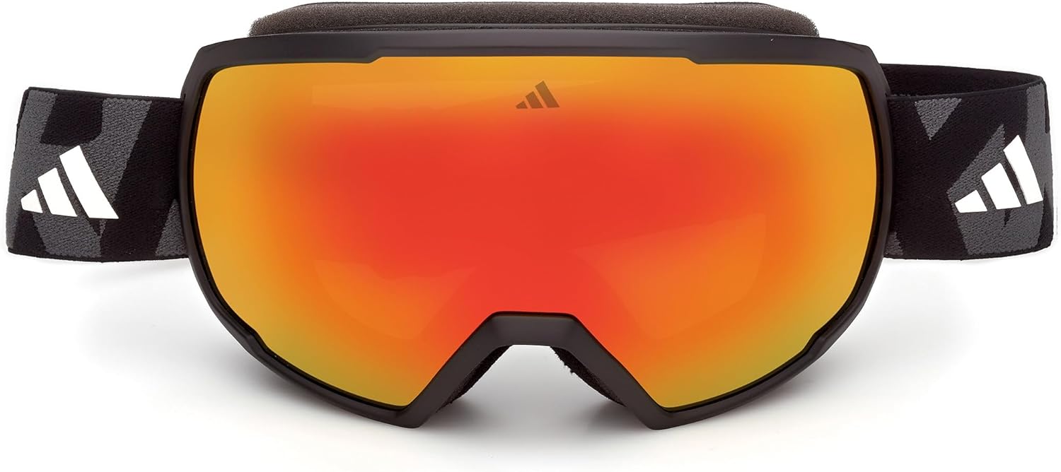 adidas Injected mask Oval Sunglasses, Matte Black, 0 - Image 2