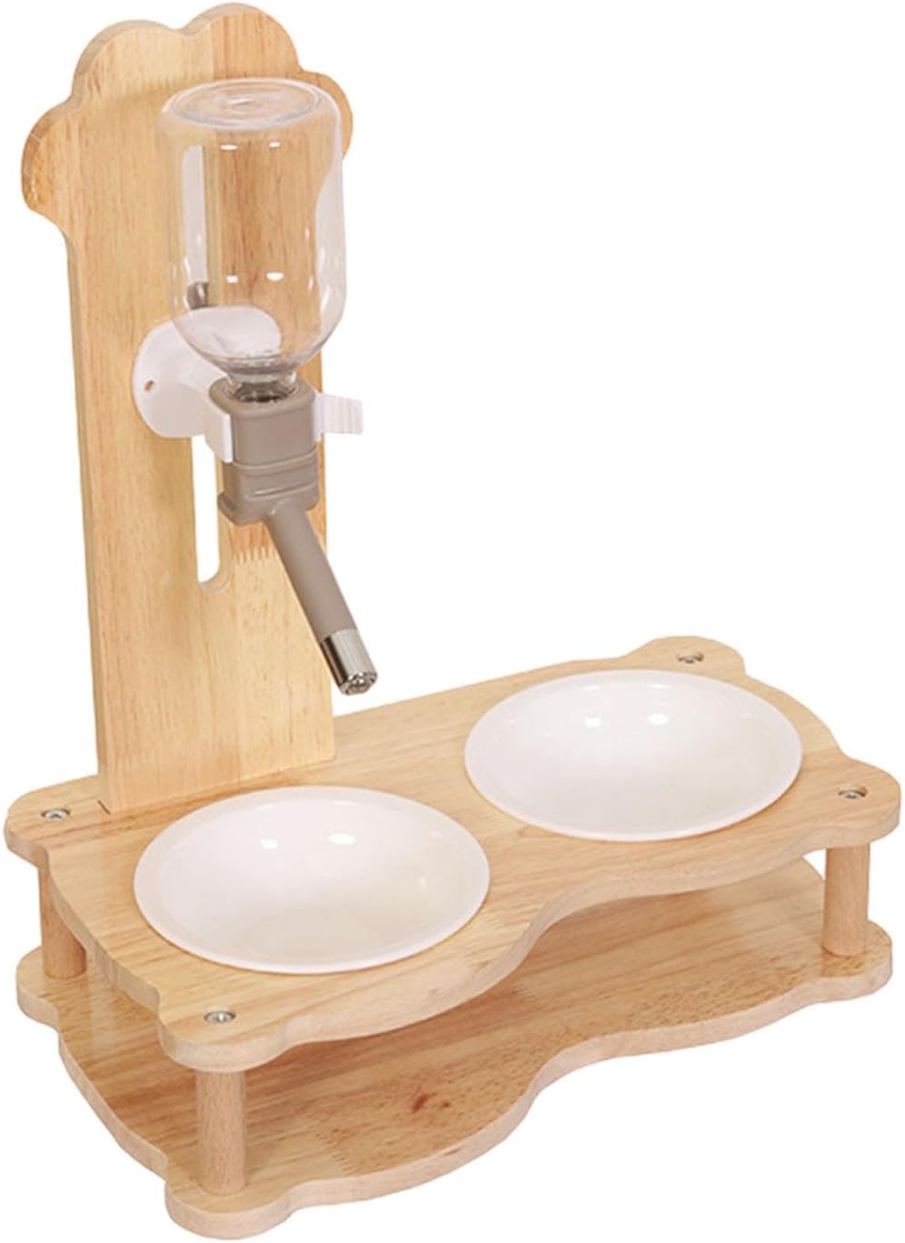 Ｆｅｎｔｅｅｒ 猫用ボウル 高さのある猫用フードボウル 食べ物と水用 ポータブル 子犬用皿 猫用給餌ボウル 室内猫用ペットフィーダー