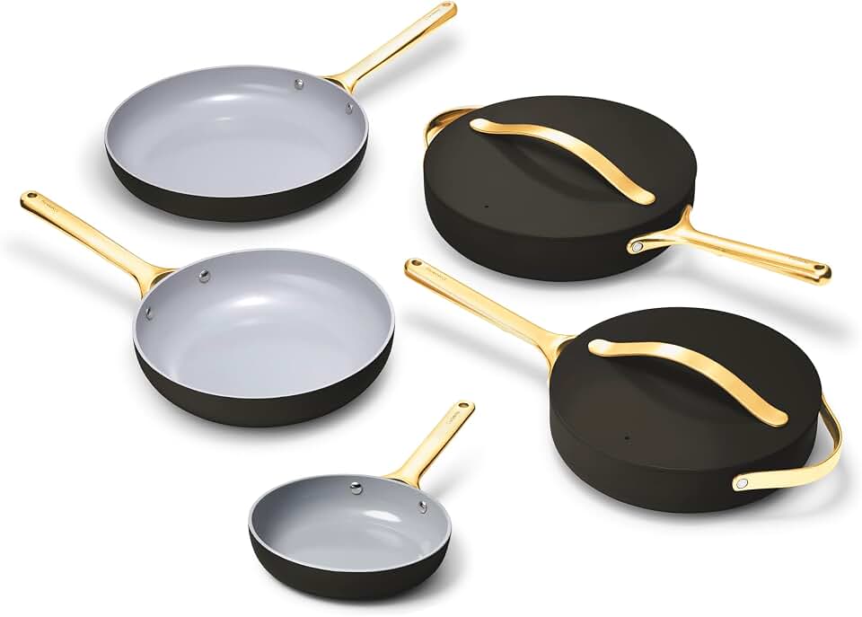 Caraway 7-Piece Fry Pan and Sauté Pan Duo Set