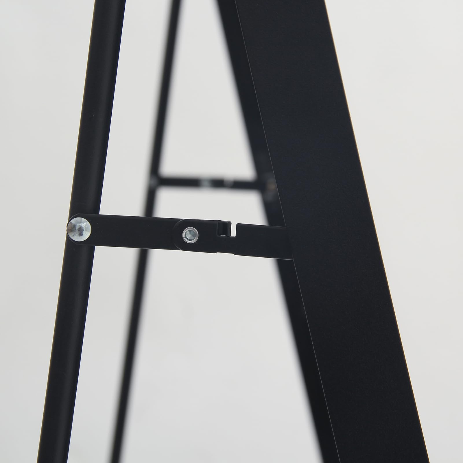 Specchio su piede bombato 162 cm, specchio pieno arco con cornice a specchio completo con supporto grande specchio da pavimento nero specchio da parete per bagno, camera da letto, ingresso (nero