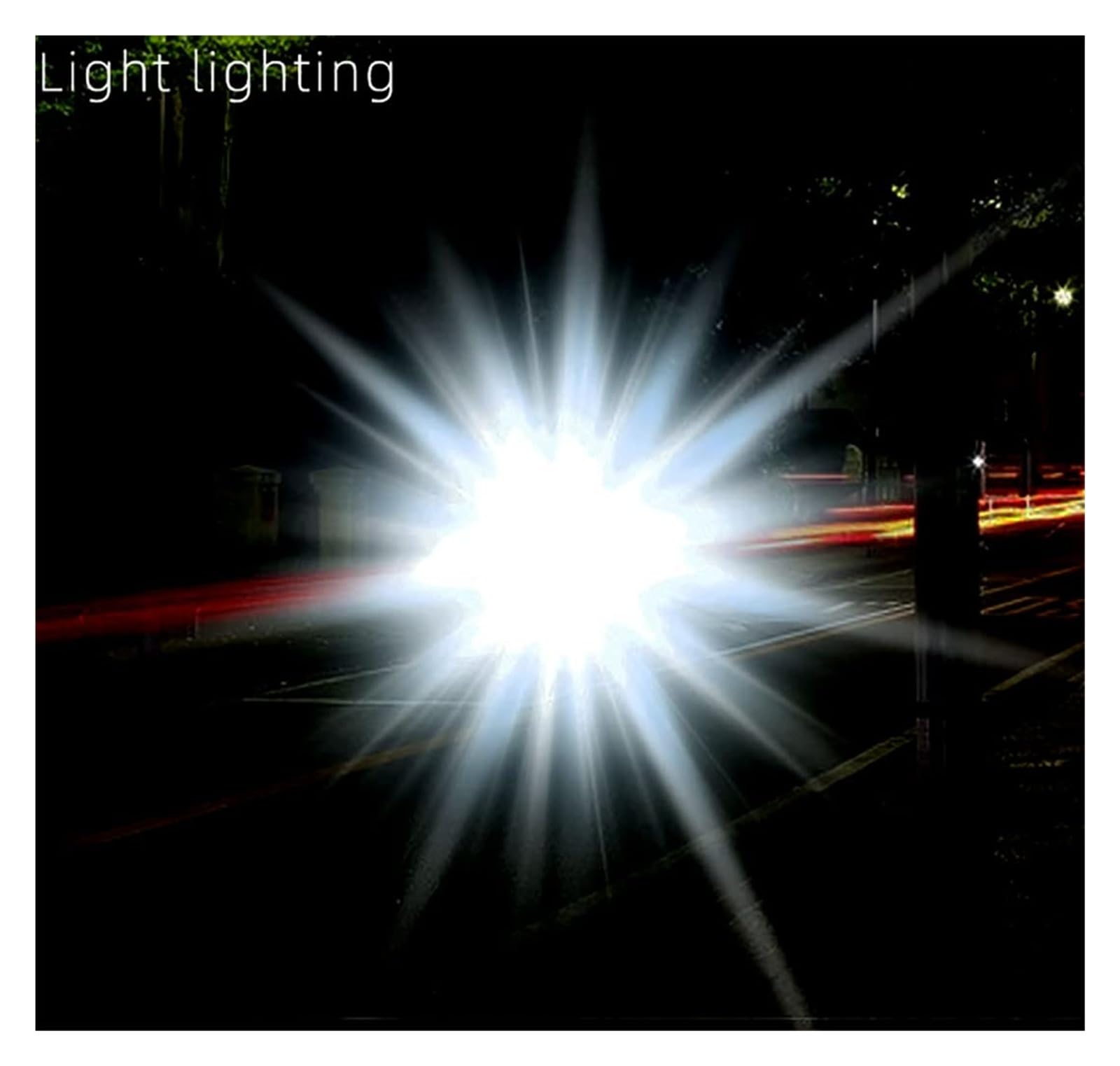 Torcia ricaricabile con riflettore Faro impermeabile a lunga durata | 3 modalità di illuminazione e maniglia, for escursioni di emergenza, campeggio, pesca, nautica