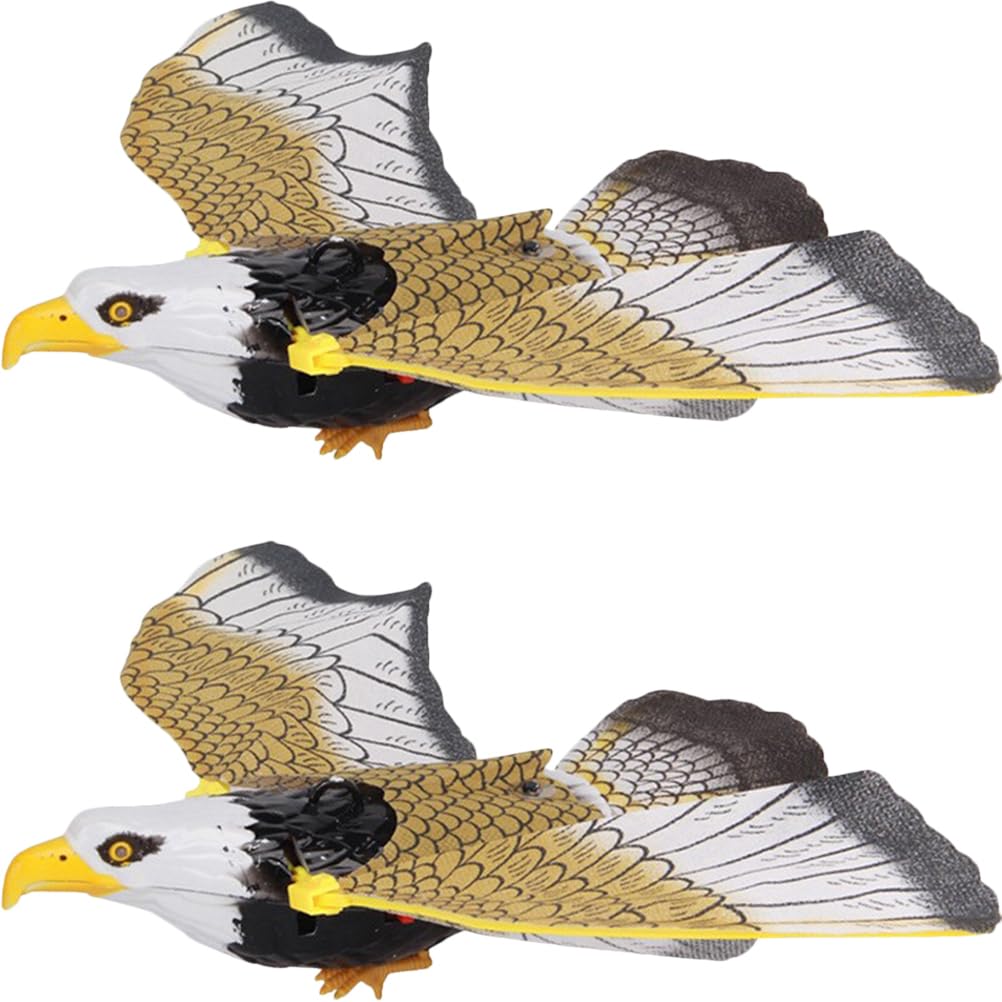 Interactive Flying Eagle Simulation Bird Toy - Electric/Manual Hanging Cat Toy With Scratching Post