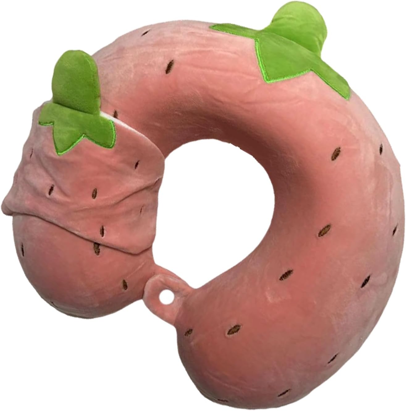 Copbopwn Travel Pillow Kids Travel Pillow with Sleep Eye Mask Cute Neck Pillow for Travel Soft Memory Foam Travel Neck Pillow for Kids and Adults Airplane Sleeping Travel Camping (Pink Strawberry) Copbopwn Travel Pillow Kids Travel Pillow with Sleep Eye Mask Cute Neck Pillow for Travel Soft Memory Foam Travel Neck Pillow for Kids and Adults Airplane Sleeping Travel Camping (Pink Strawberry)