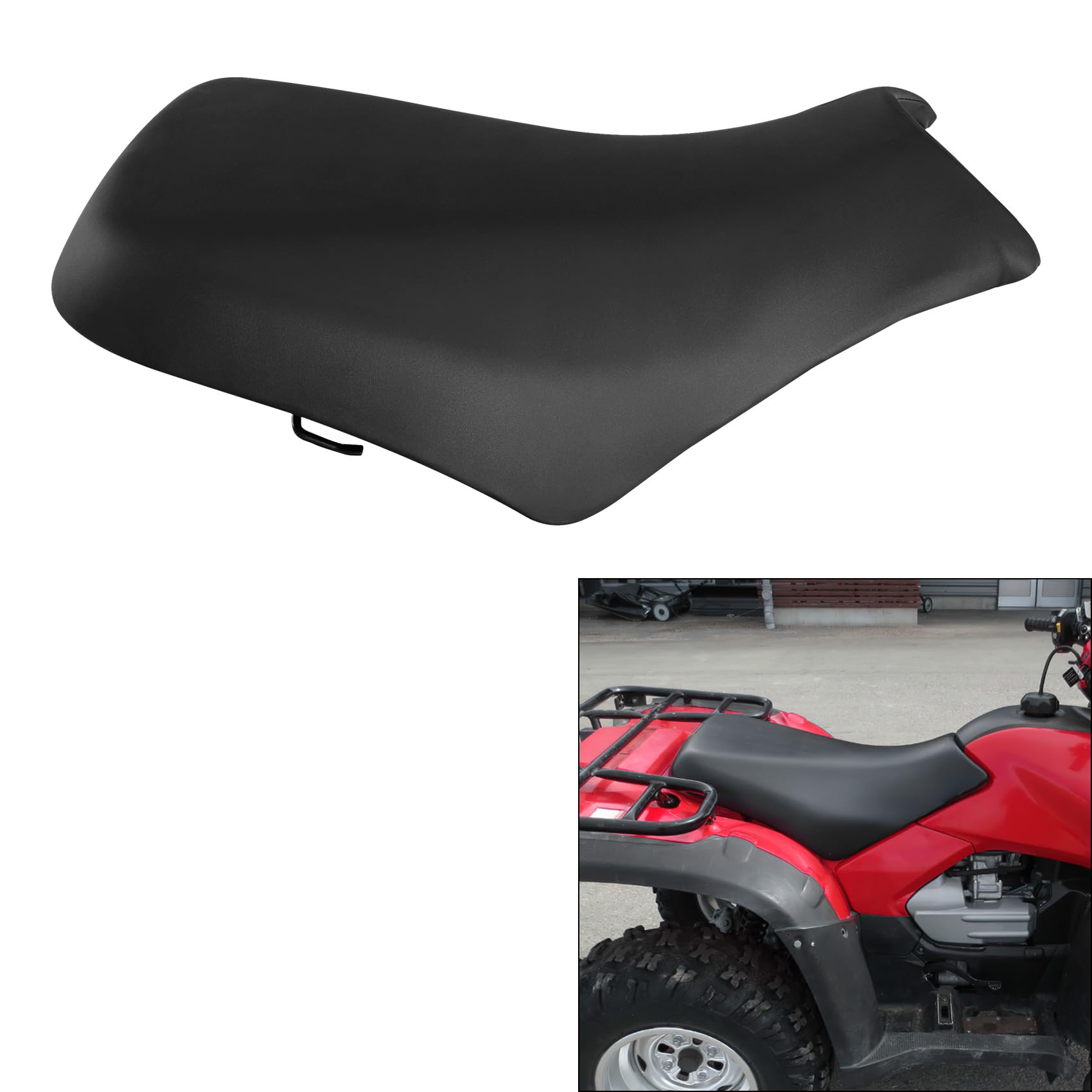 XFMT Honda Foreman 500 TRX500 Seat Cushion For Front Driver Rider 2005-2014Comfort and Support for Off-Road Riders