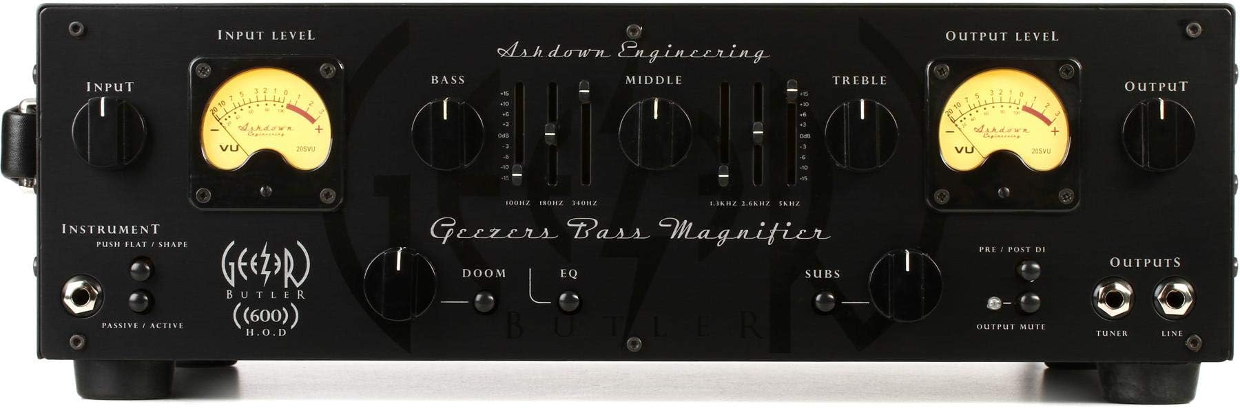 Ashdown Geezer Butler Head of Doom 600-Watt Bass Head