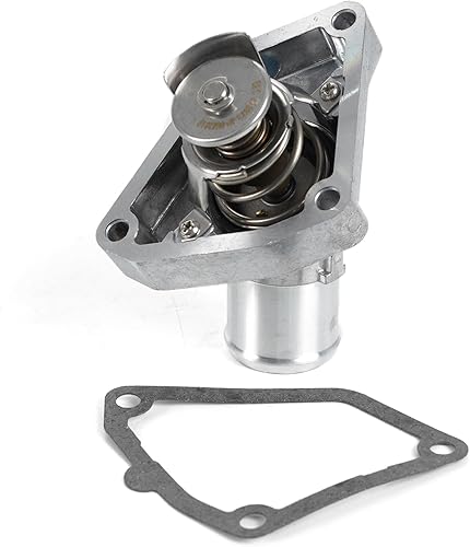 MOCA Conjunto de carcasa de termostato de refrigerante para 05-12 para Nissan Pathfinder 4.0L y 05-18 para Nissan Frontier 2.5L 4.0L y 04-06 para