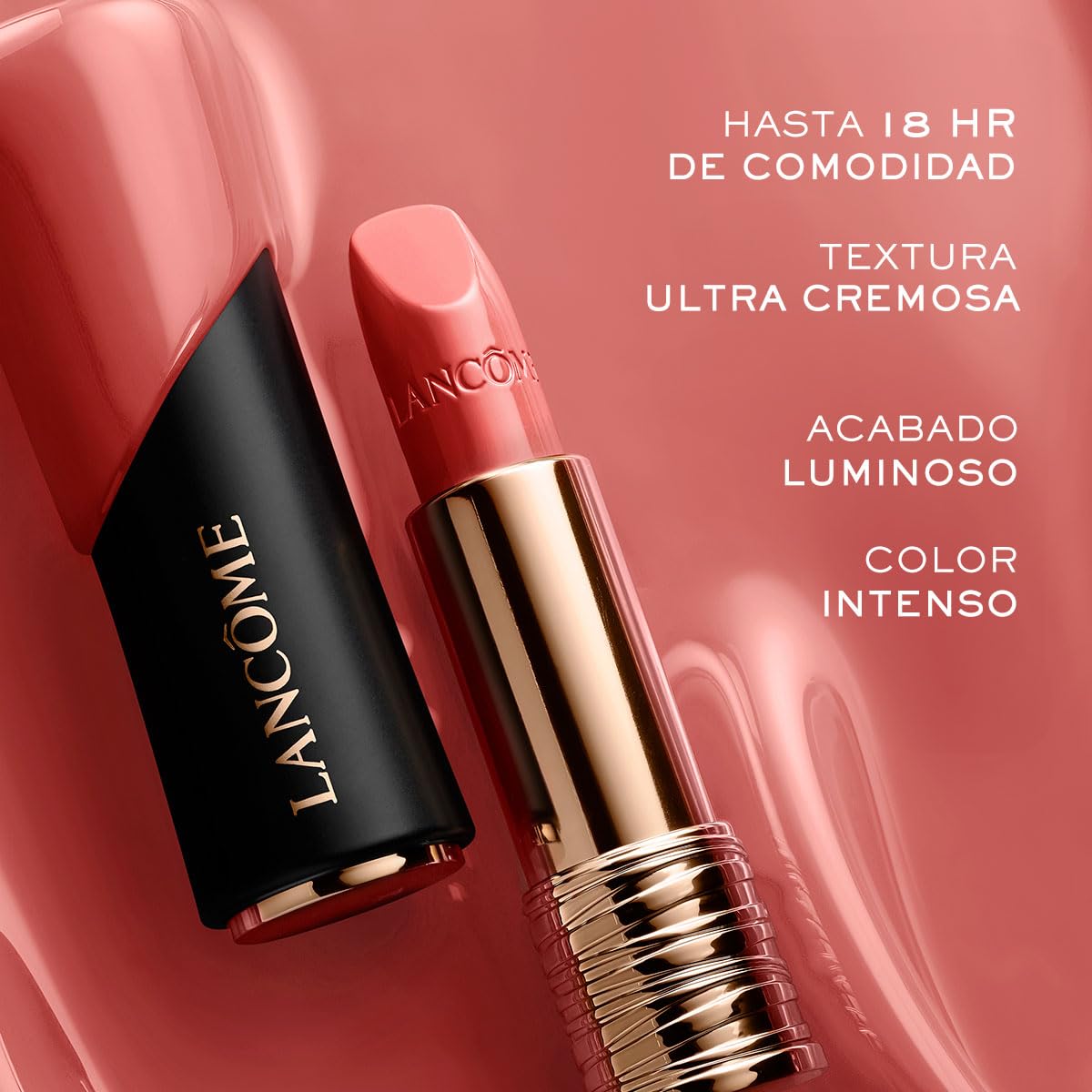 Lancome L'absolu Rouge Cream Nemlendirici Etkili Ruj 66 Orange