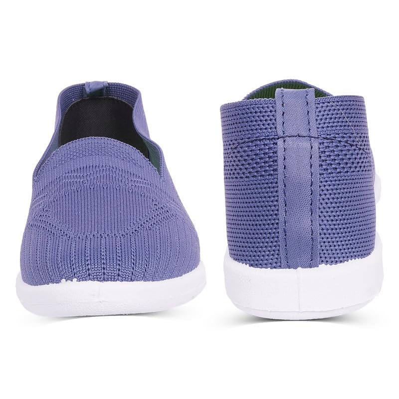 Image of Liberty Flexible Memory Foam Women's Shoes-Classic-01-Sky Blue-07