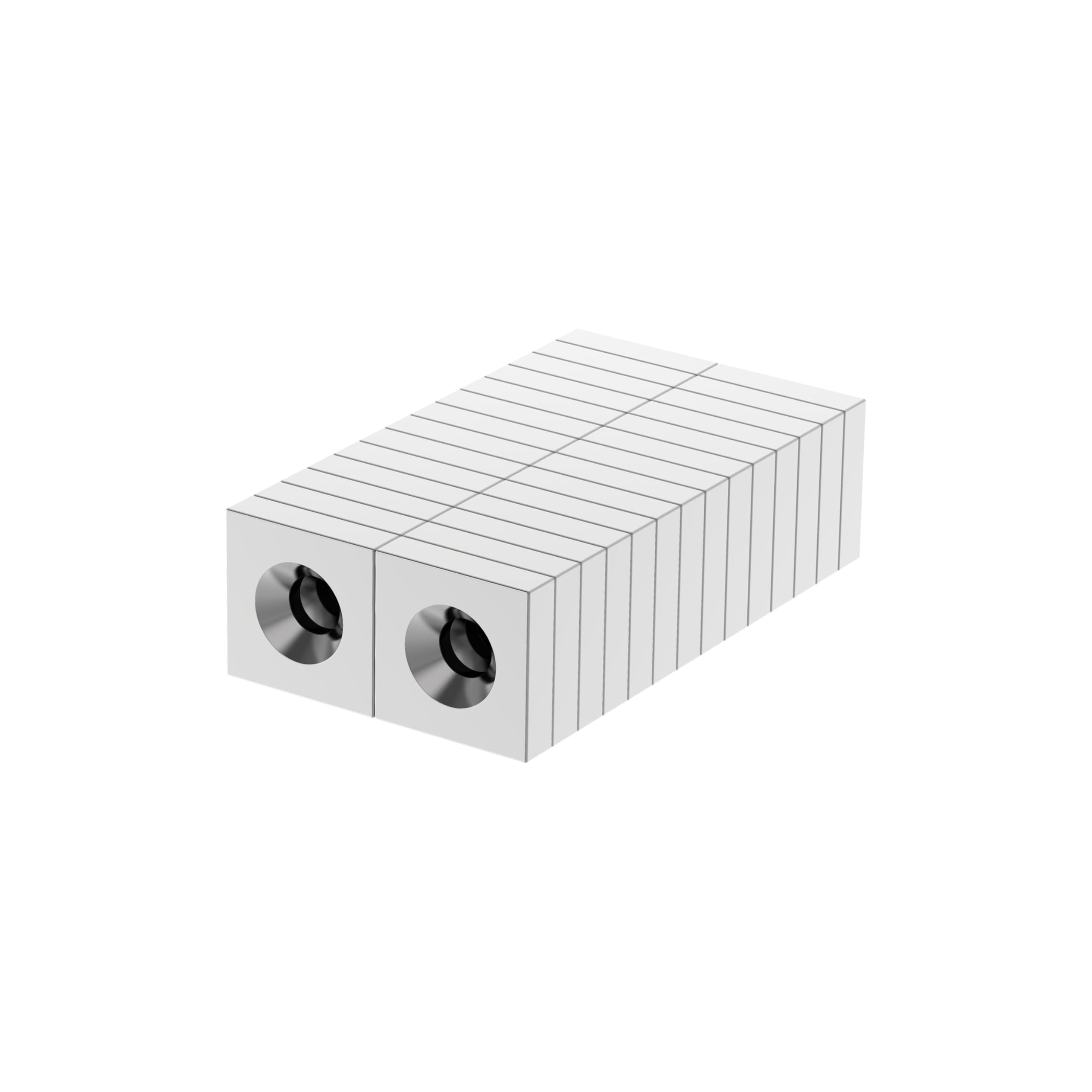 N52-1/2 L x 1/2" W x 1/8" H - 32 Pack, Strong Neodymium Block Magnets, Powerful Rare Earth Square Magnets, Heavy Duty Industrial Neodymium Block Magnet 0.5 x 0.5 x 0.125 inch — Amazon image 7