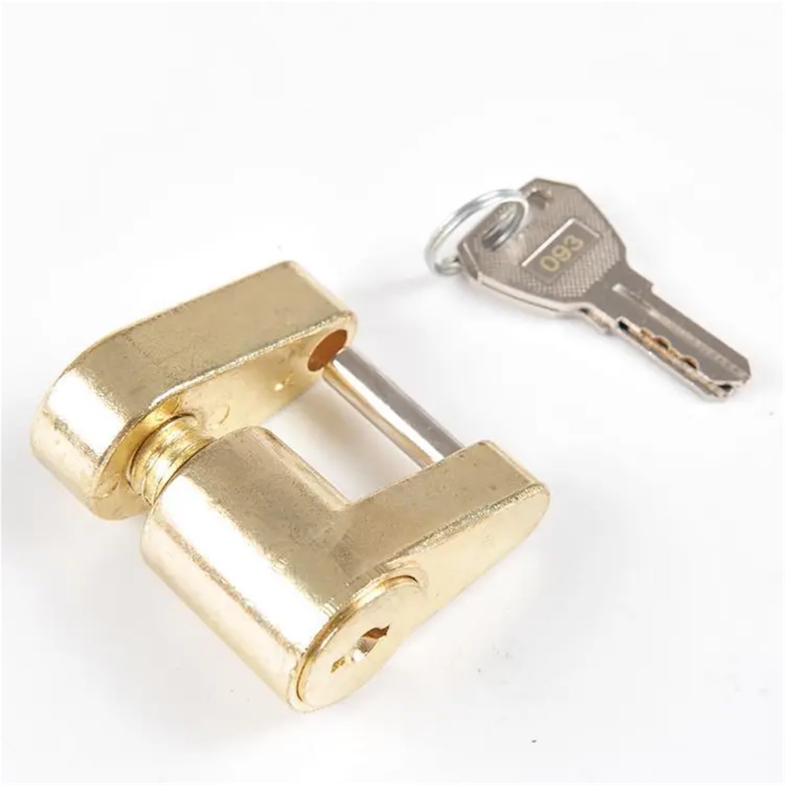 Sxolcoufoh D Zinc Alloy 1/4" Trailer Hitch Coupler Lock Locking Hauling 1Pcs(D)