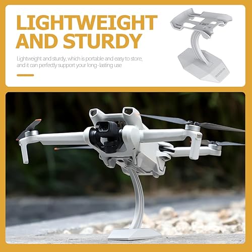 Miniatura 3 de PartyKindom Estante de exhibición para drones Uav Plaything Display Rack Tablet Stand Modelo Uav Rack Tablet Escritorio Uav Estante de mesa Uav