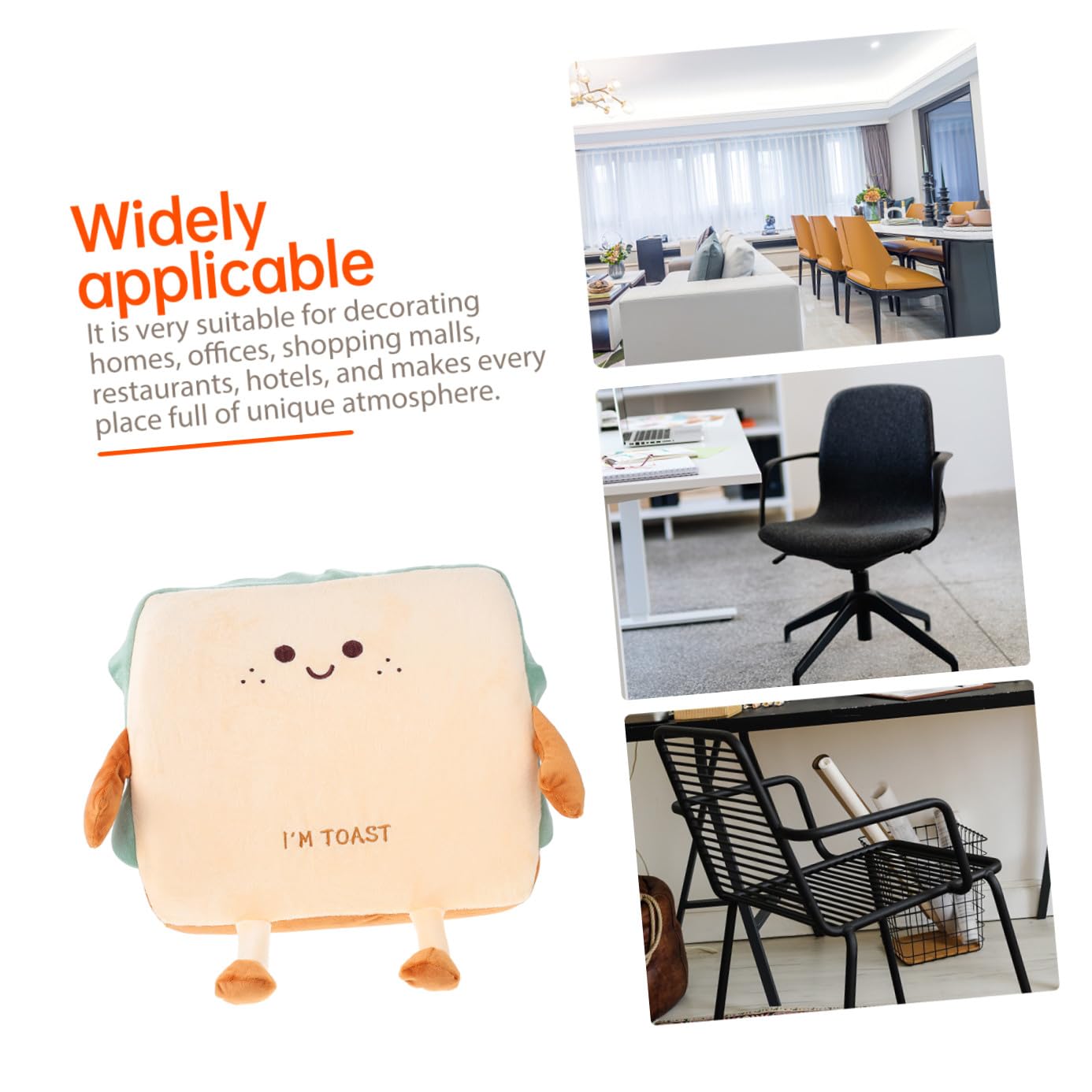 Cuscino Supporto Lombare in Peluche per Divano e Ufficio Design Creativo e Benessere Ergonomico