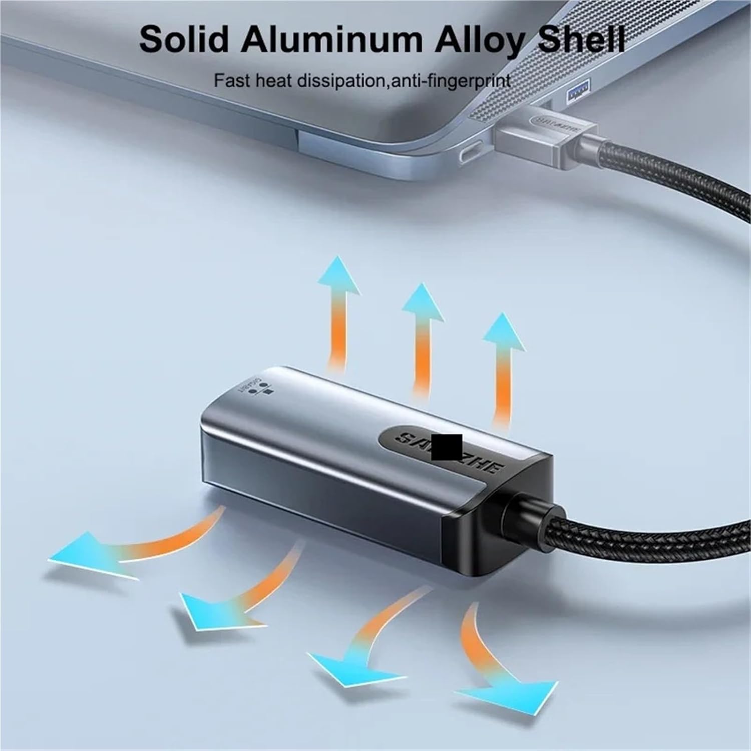 SA*MZHE USB Ethernet USB 3.0 2.0 to RJ45 USB HUB for Computer Ethernet Adapter Network Card USB Xiao*mi Mi *Box S Nintendo Switch(USB3.0)