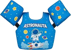 Boia Infantil Tipo Colete (Flutuador) Não Fura, Ajustável, Não-Inflável