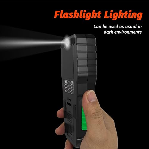 Miniatura 6 de Medidores de humedad sin pines, probador digital de humedad de madera no invasivo, detector de fugas de agua para pared, madera, edificio, leña