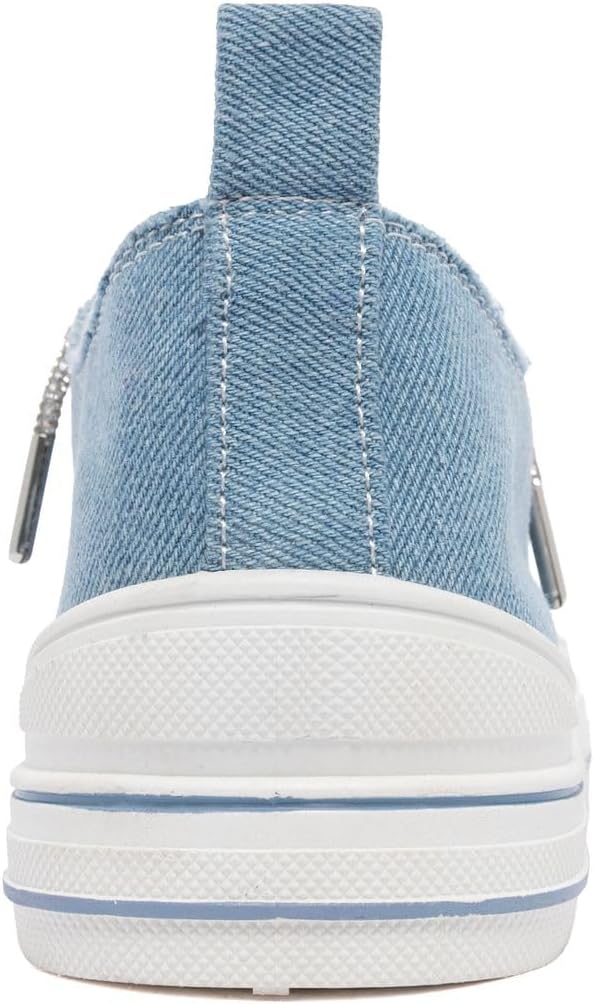 Sugar Women’s Canvas Sneakers, Low-Top Casual Fashion Tennis Shoes with Cushioned Insole and Flexible Rubber Outsole for Everyday Walking - Awesome image 3