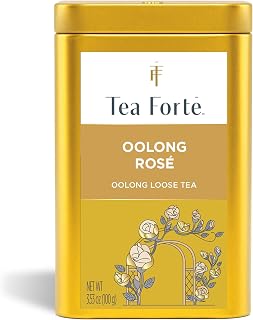 Tea Forte Oolong Rose Loose Leaf Tea Canister