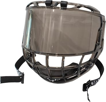 TronX S980 Tinted Smoke Senior Hockey Full Face Shield Visor