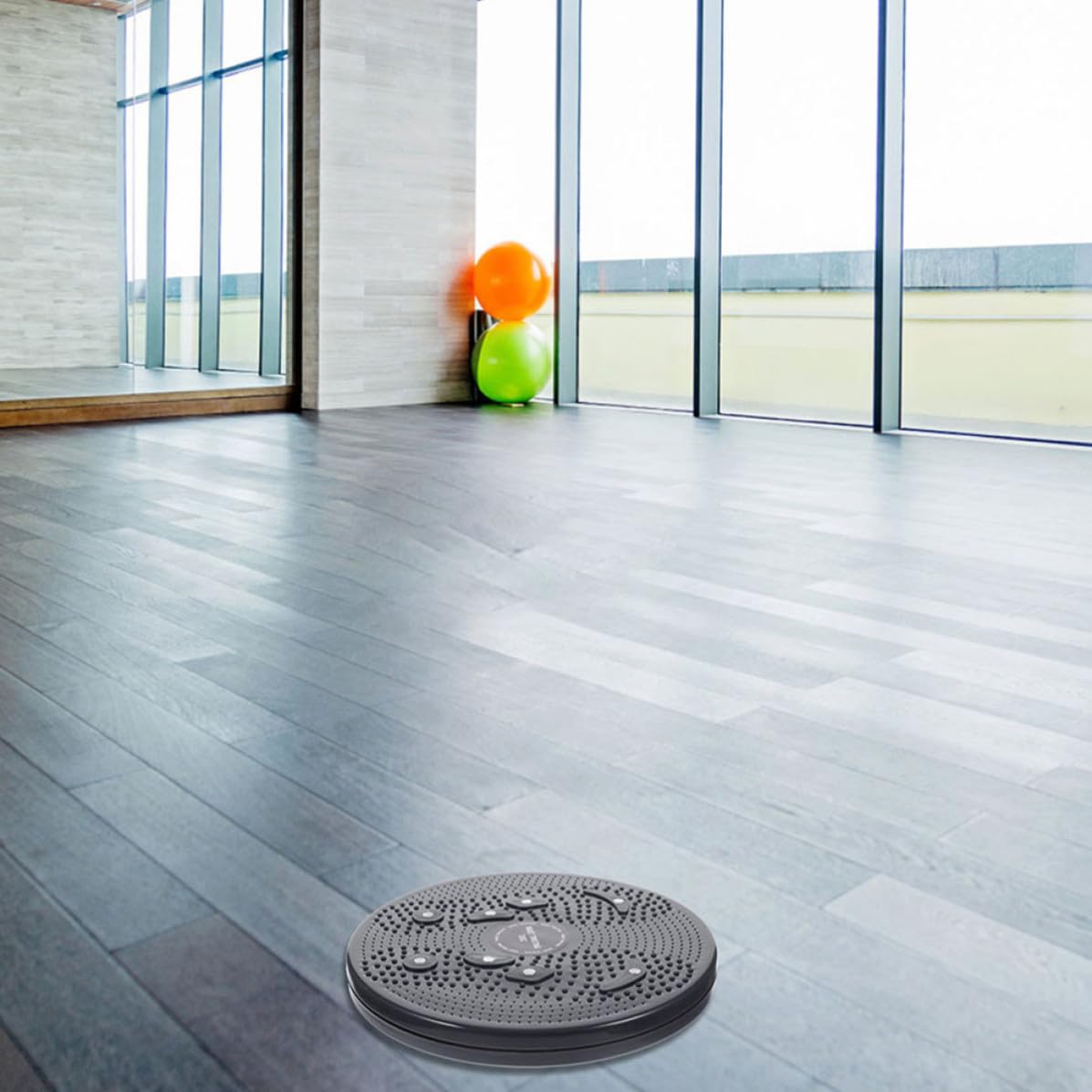 Planche à Torsion Taille Noire en PP, Lot de 2 Pièces