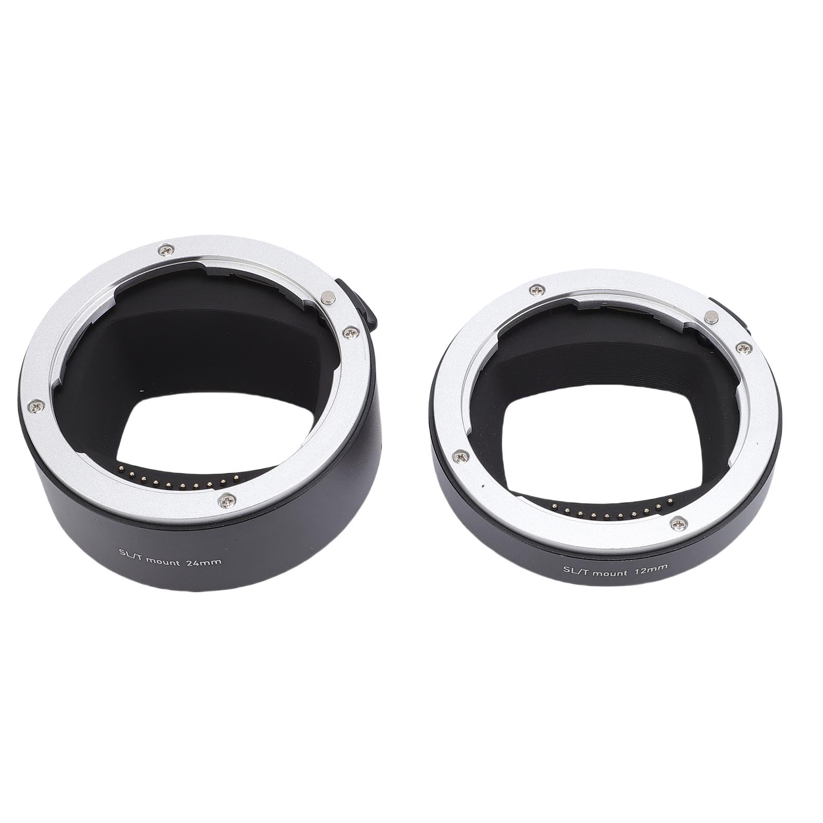 Adattatore ro in Metallo per Estensione Tubi 2-24 mm, porta osizione e Apertura, Accessorio Fotografico per Fotocamere L-Mount
