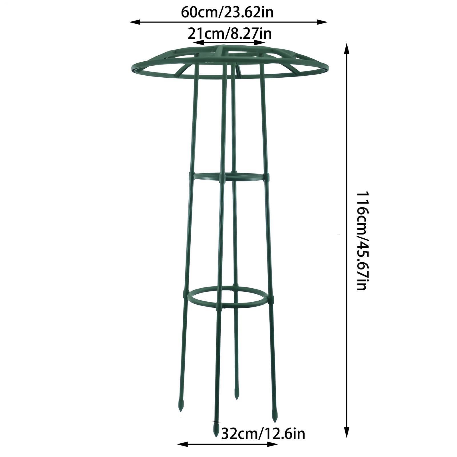 Traliccio da Giardino per Piante Rampicanti Supporto Floreale A Forma Di