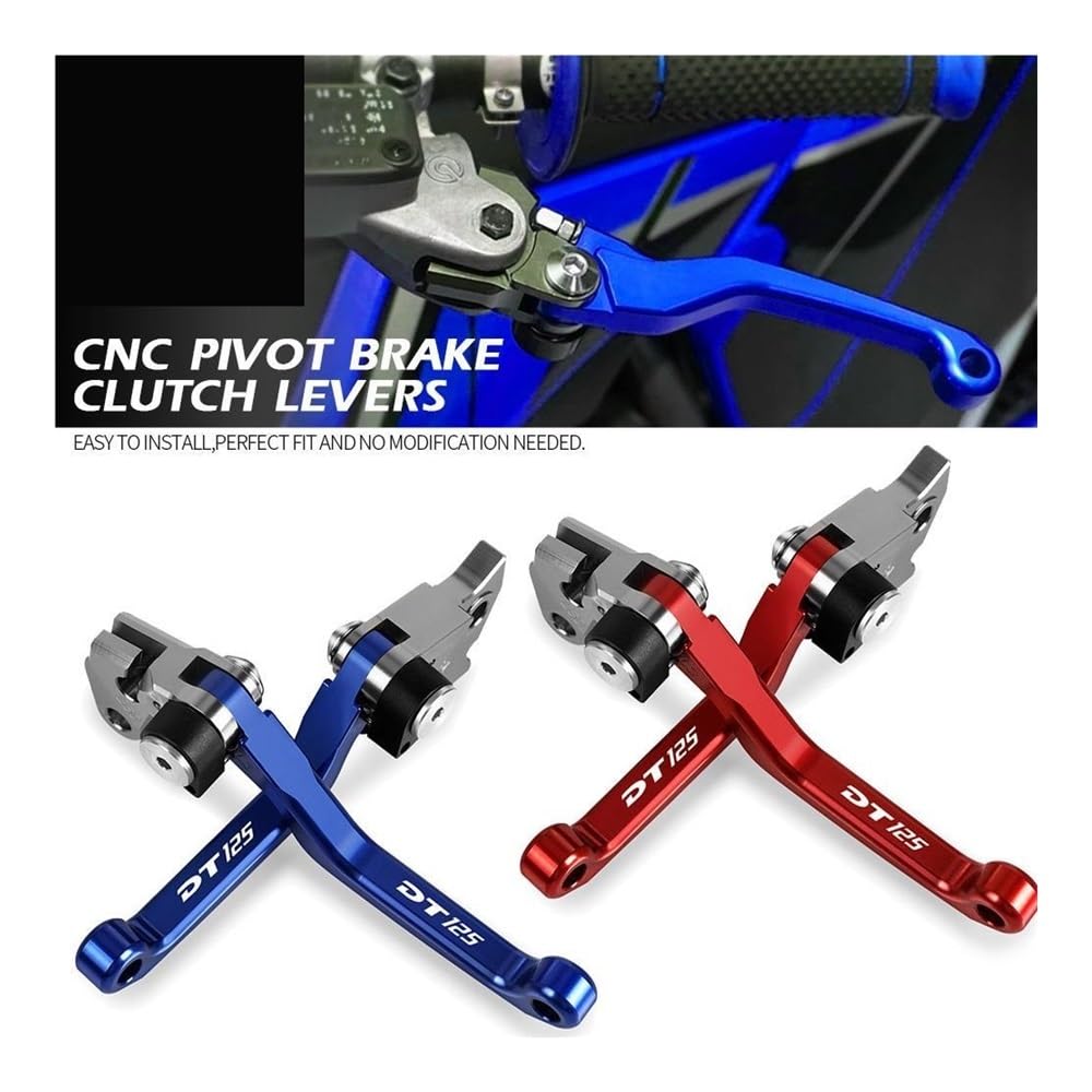 Moto Frizione Maniglia Per DT125 DT 125 1987-2005 2004 Motorcoss Pit Dirt Bike Pivot Leve Freno Frizione Pieghevoli