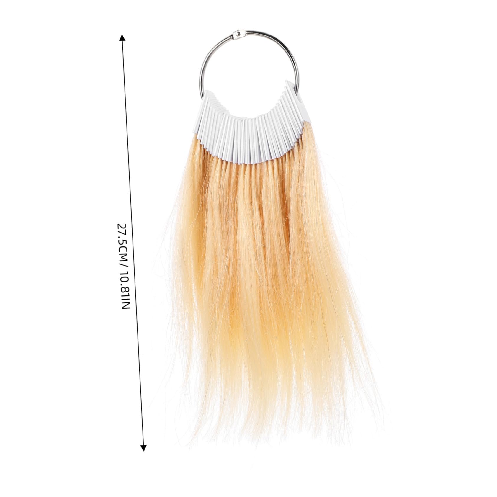 Carta de Colores para Teñir Cabello Humano Real, 30 Piezas para Prueba de Color y Experimentos de Tintura en Peluquería Profesional
