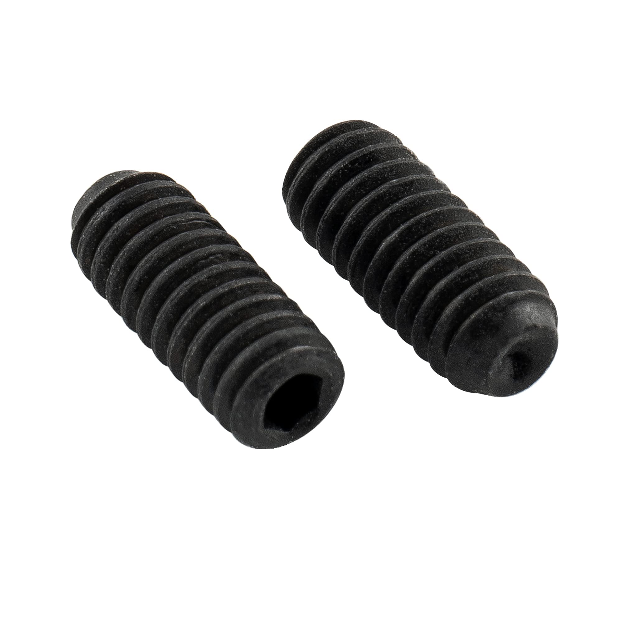 Musiclily Ultra UNF#4-48X1/4 Inch Stainless Steel Bridge Saddle Height Screws for USA Electric Guitar Black (Set of 12) - Image 3