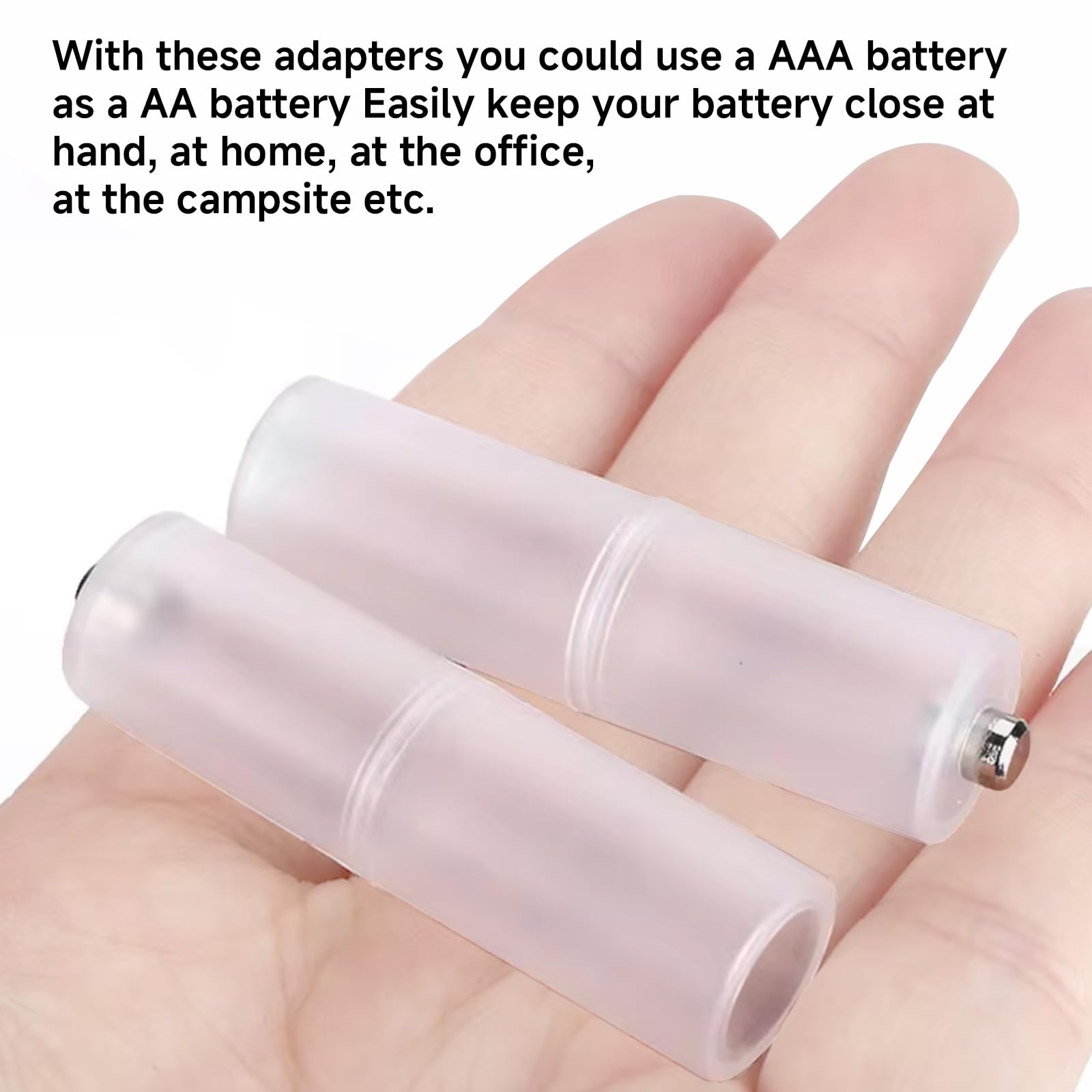 Amazon.com: OLIREXD Transparent AAA to AA Battery Adapter Amazon.com: OLIREXD Transparent AAA to AA Battery Adapter