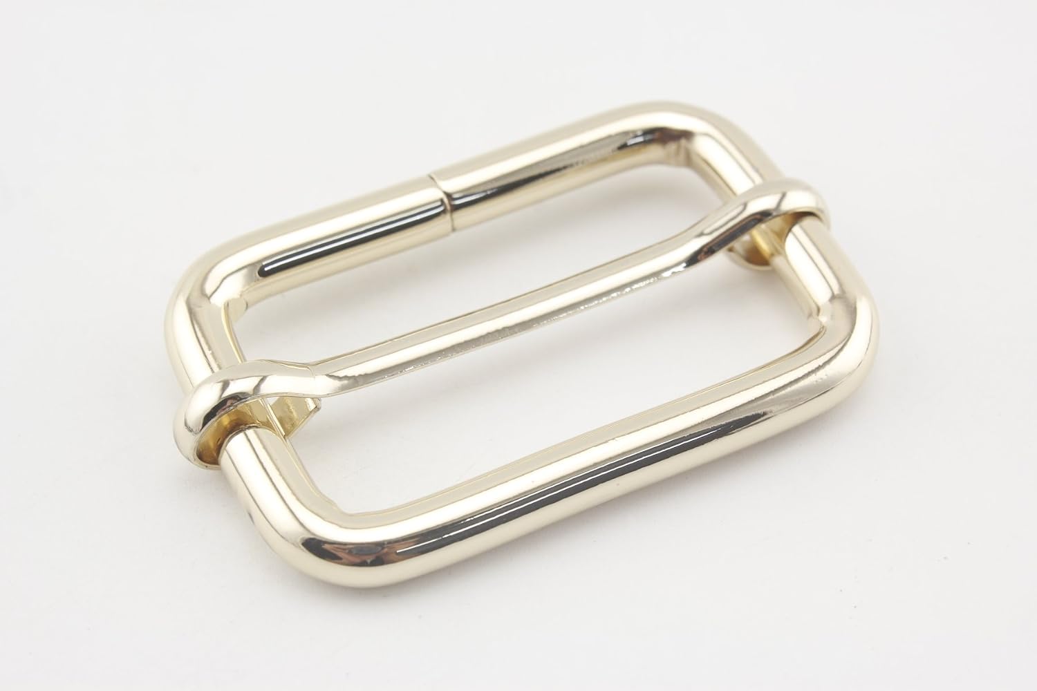 Adjuster Sliders 1 1/2" / 38mm iron heavy duty for buckle straps bags belt purse hardware making,bag replacement Light gold U105