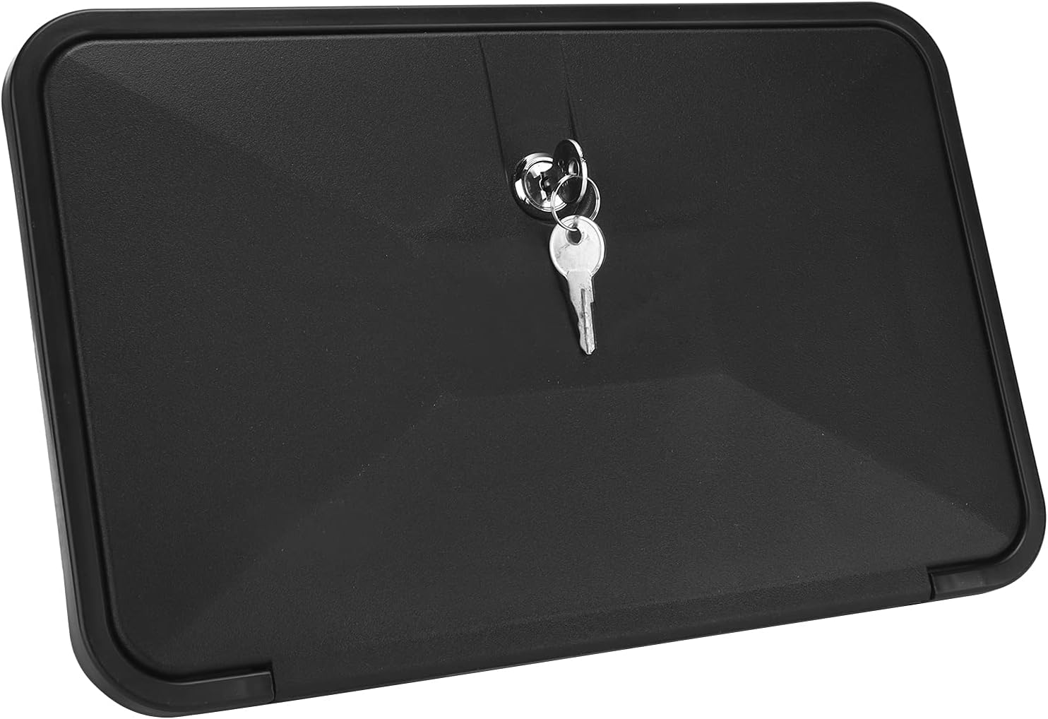 FILFEEL RV Exterior Shower Box Kit with Hot & Cold Mixing, Key Lock, .5m Hose, Shower Rose for Motorhome, Boat, Trailer