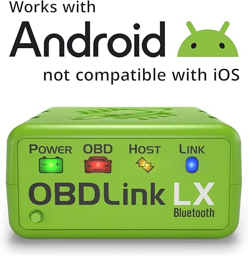 Miniatura 2 de Herramienta de análisis Bluetooth ScanTool 427201 Obdlink LX profesional OBD-II para Android y Windows