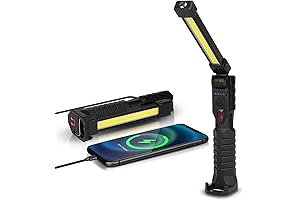 Rechargeable foldable pocket light