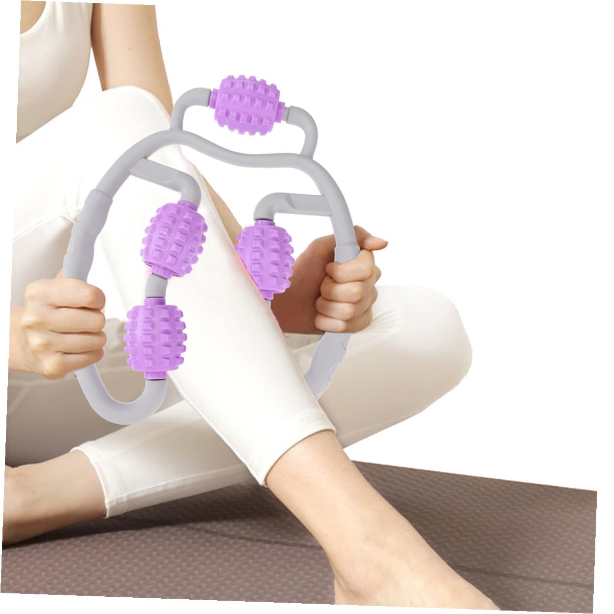 Rodillos De Masaje Para Piernas 2 Piezas, Portátil y Profesional, Espuma Dura, Masajeador Para Aliviar Tensión Muscular En Casa y Gimnasio, Relajación y Recuperación Muscular