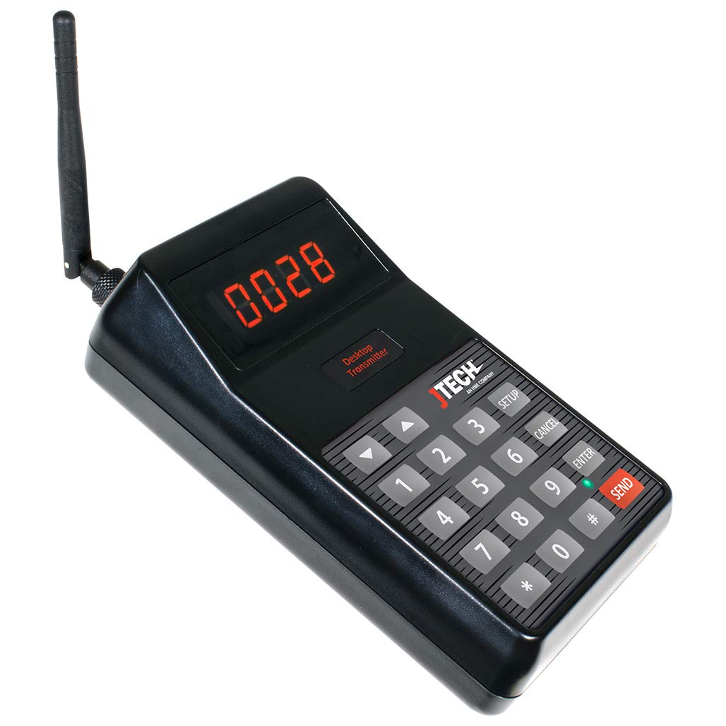 JTECH Church Nursery Paging System - 6 Rugged Pagers