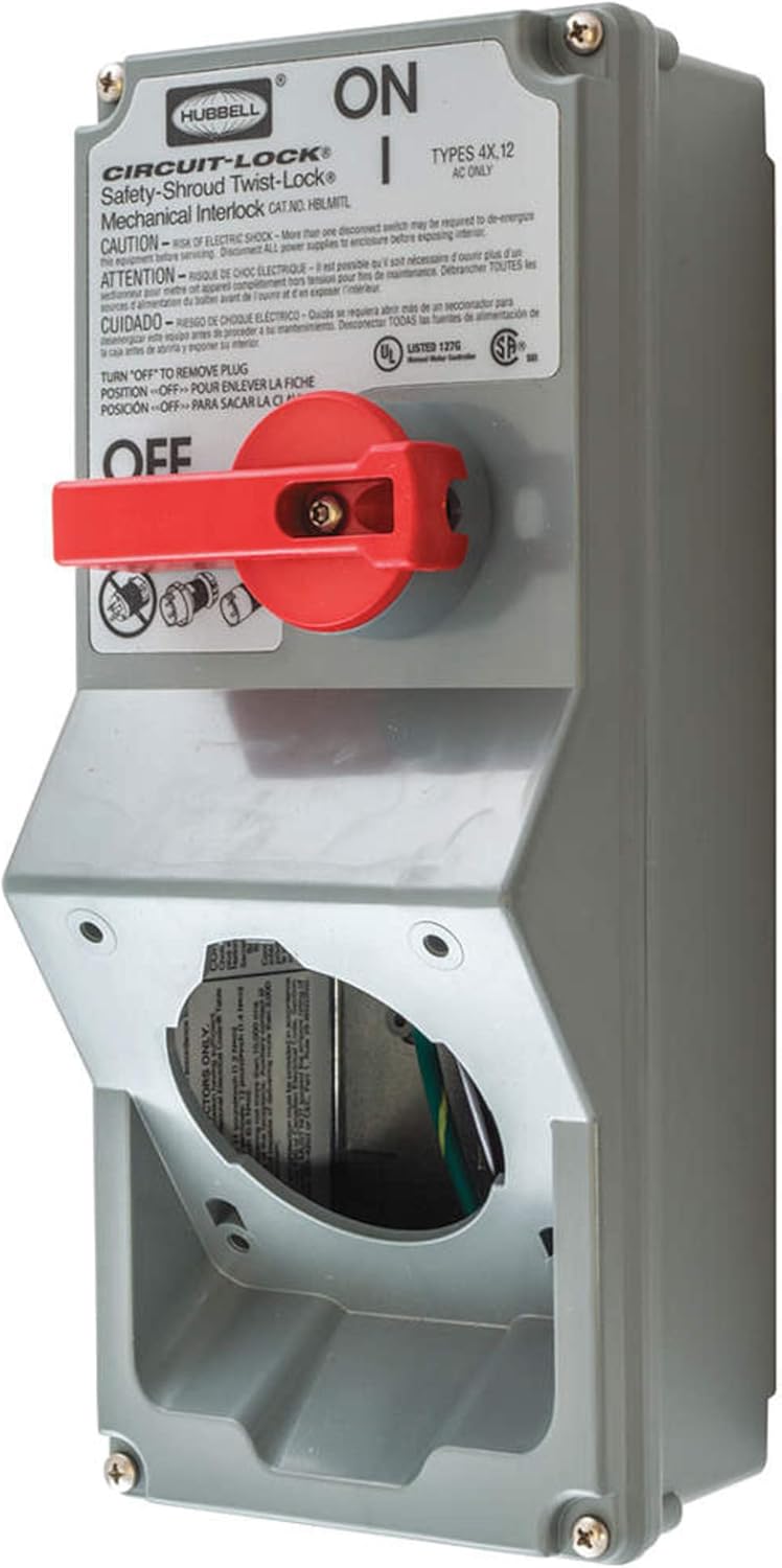 Amazon.com: 30 Amp 600VAC Single Throw Disconnect Switch 3P ...