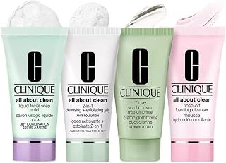 Clinique Cleansing By Clinique - 4 Piece Cleansing Set - Travel Size