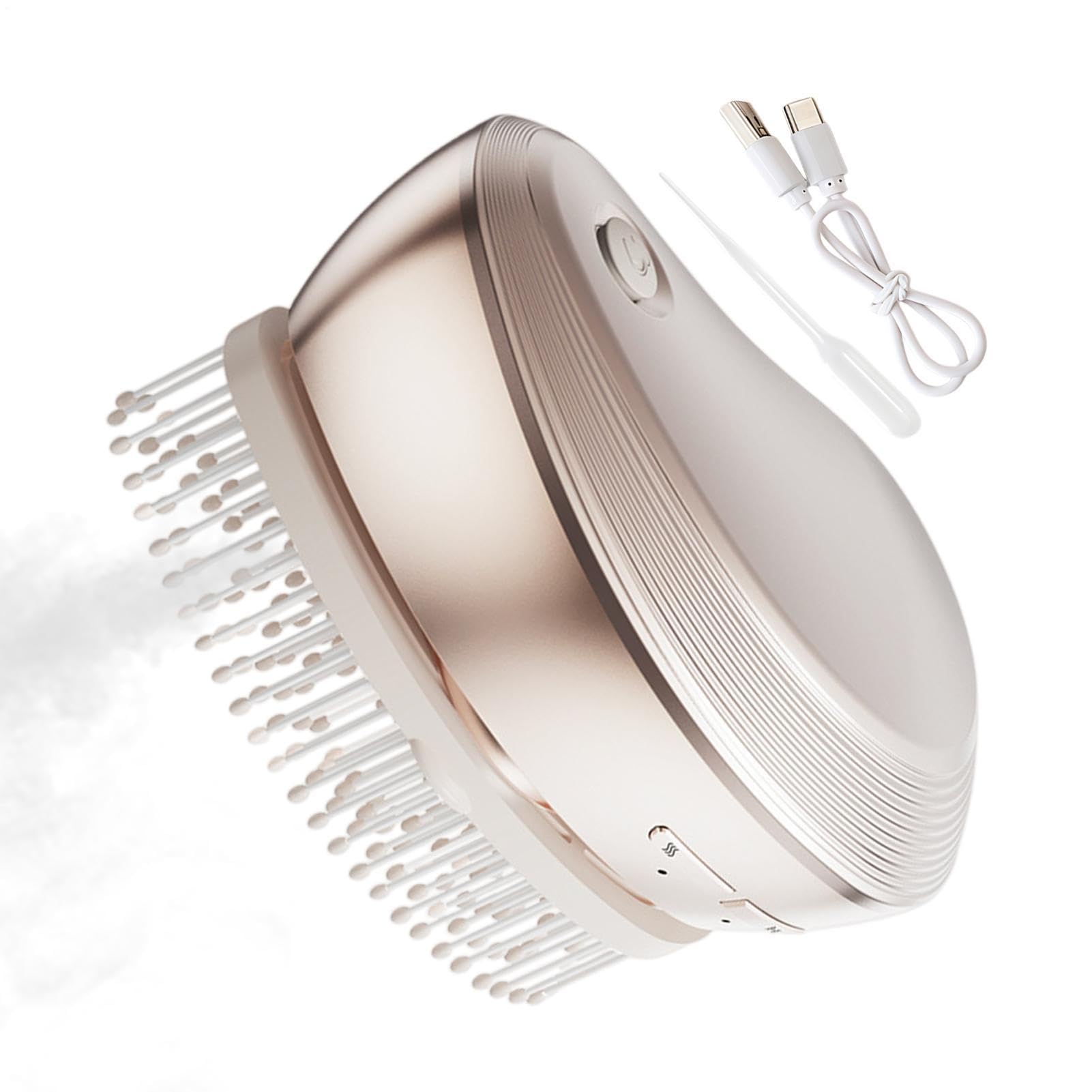 Cepillo Vaporizador Para Cabello Herramienta de exfoliación y estimulación